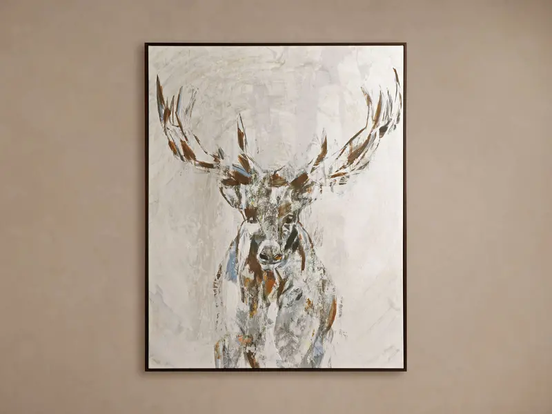 Through The Blizzard – Framed Art Print 1