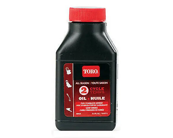 Toro 2-Cycle Snowthrower Oil – Compact Size, 2.6 Oz Bottle 1