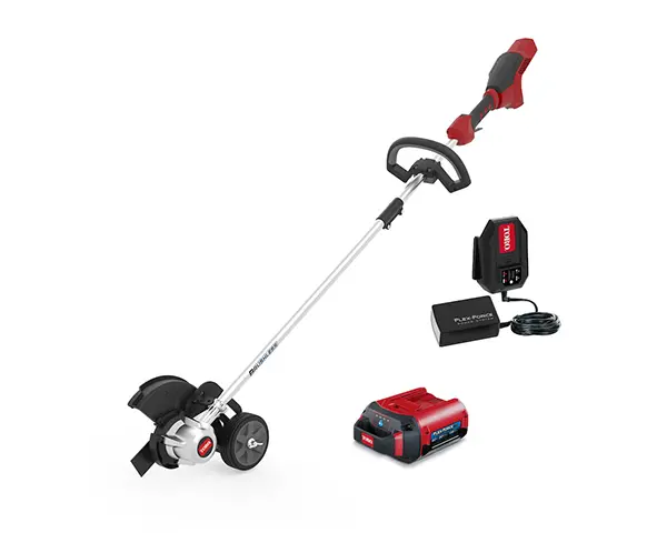 Toro 60V Max 8-Inch Brushless Stick Edger — 2.0 Ah Battery Included (51833) 1