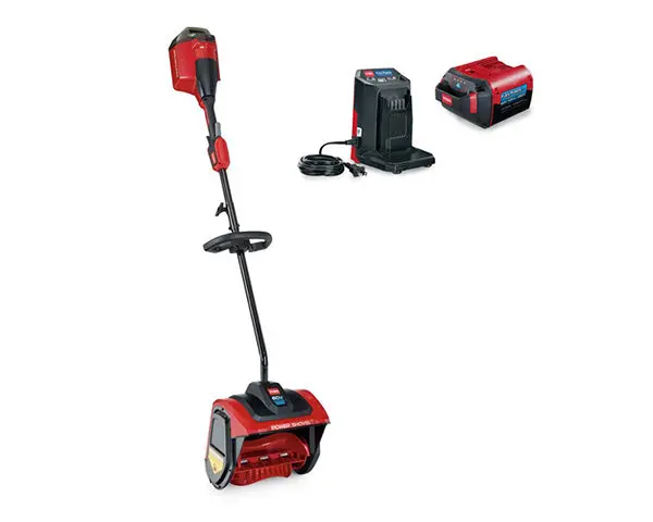 Toro 60V Max Electric Power Shovel — 12" Blade, 2.5 Ah Battery, Flex-Force System (39909) 1