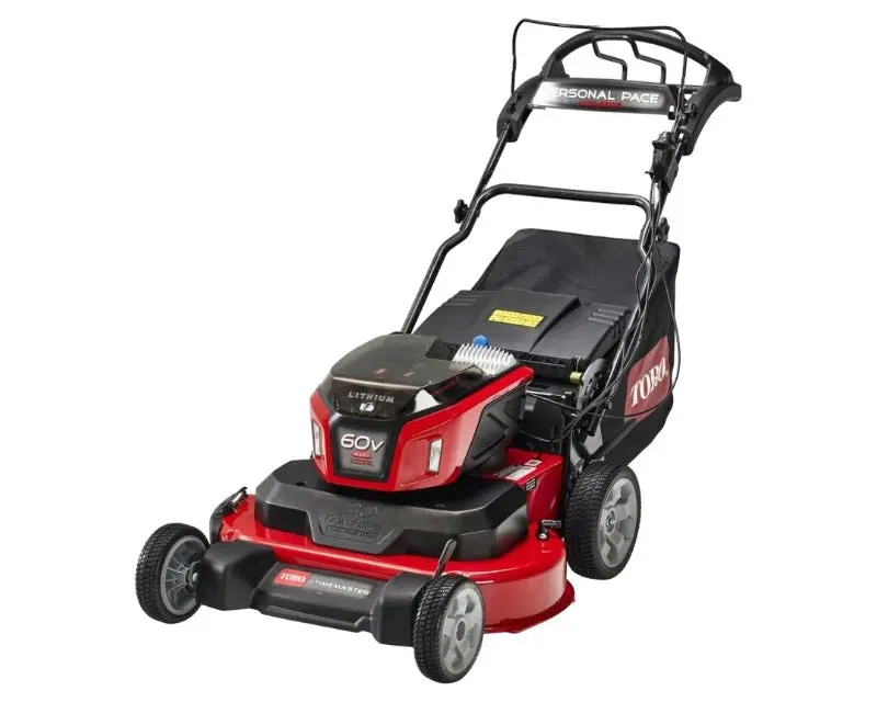 Toro 60V Max Etimemaster 30-Inch Personal Pace Autodrive Mower — Dual 10Ah Batteries & Chargers (Model 21491) — Clearance 1