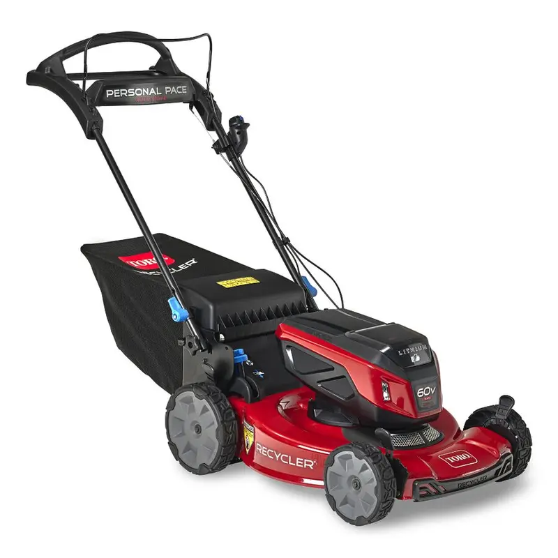 Toro 60V Max Recycler Self-Propelled Lawn Mower – 22-Inch Cut, Personal Pace Drive, 8.0Ah Battery (Model 21469) 1