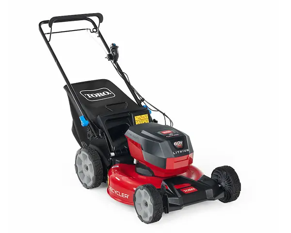 Toro 60V Max Smartstow Recycler Mower — 21-Inch Self-Propelled, 5.0Ah Battery (Model 21326) — Clearance 1