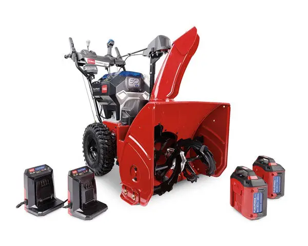 Toro Power Max 60V Max Cordless 24-Inch Dual-Battery Snow Blower (Model 39924) 1