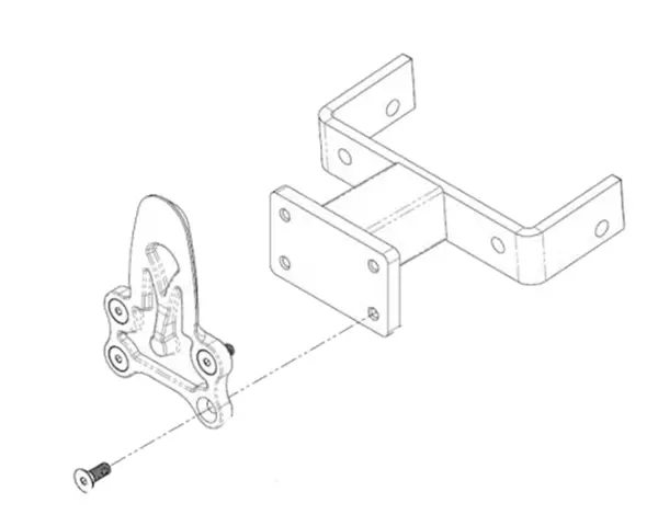 Umount 10336 Heavy-Duty Mount Kit – For John Deere Gator Tx & Ts Series 1