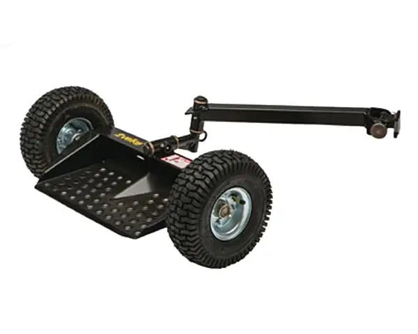 Velke Vkx2 Black Dual-Wheel Sulky — Adjustable 2-Wheel Walking Aid 1