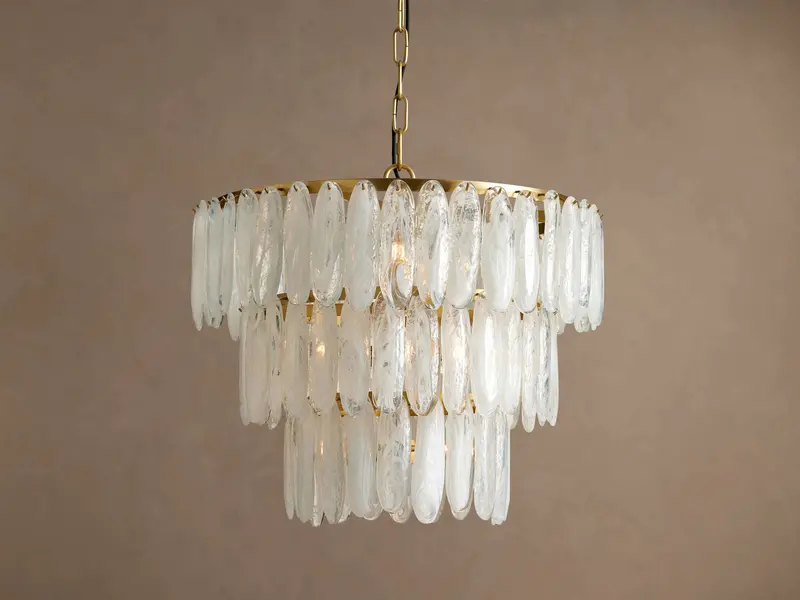 Verna Multi-Tiered Crystal Chandelier 1