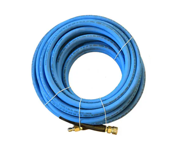Vortexx 646200677 Uberflex High-Pressure Hose — 50 Feet × 3/8 Inch, 4000 Psi, Stainless Fittings 1
