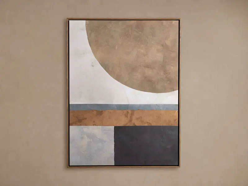 Warmth Of Color I – Contemporary Framed Wall Art 1