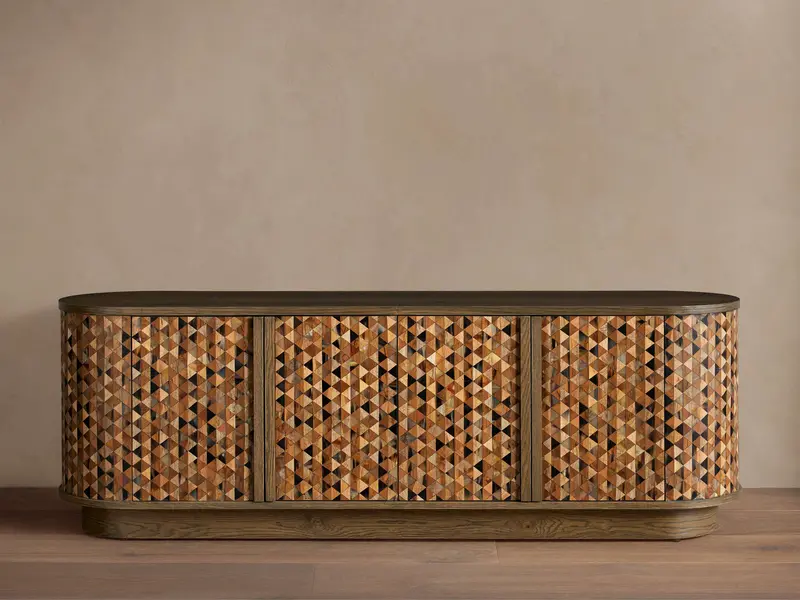 Zansi Minimalist Sideboard With Clean Lines And Concealed Storage 1