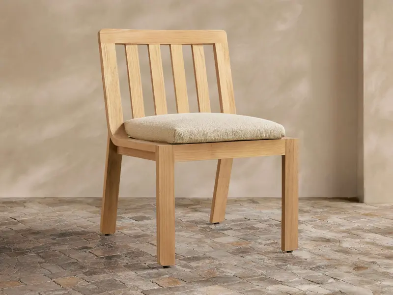 Zoe All-Weather Outdoor Dining Side Chair 1