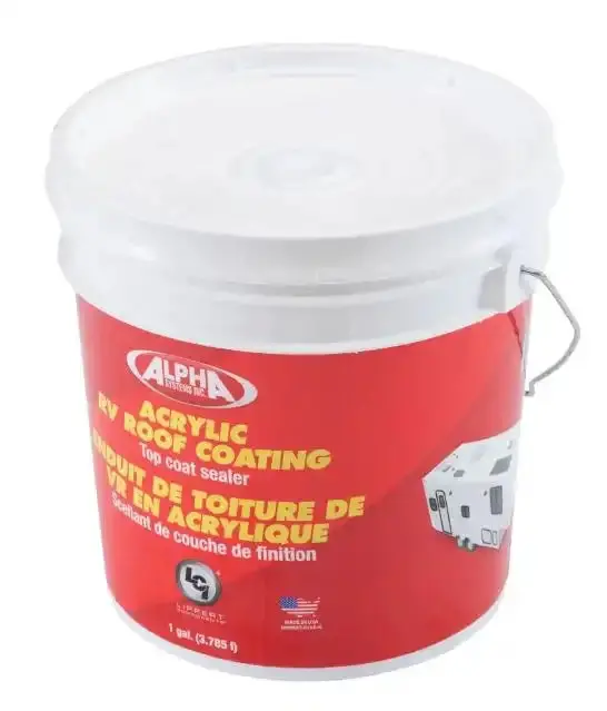 4034 Wh Latex-Based Roof Coating – 1-Gallon Container 1