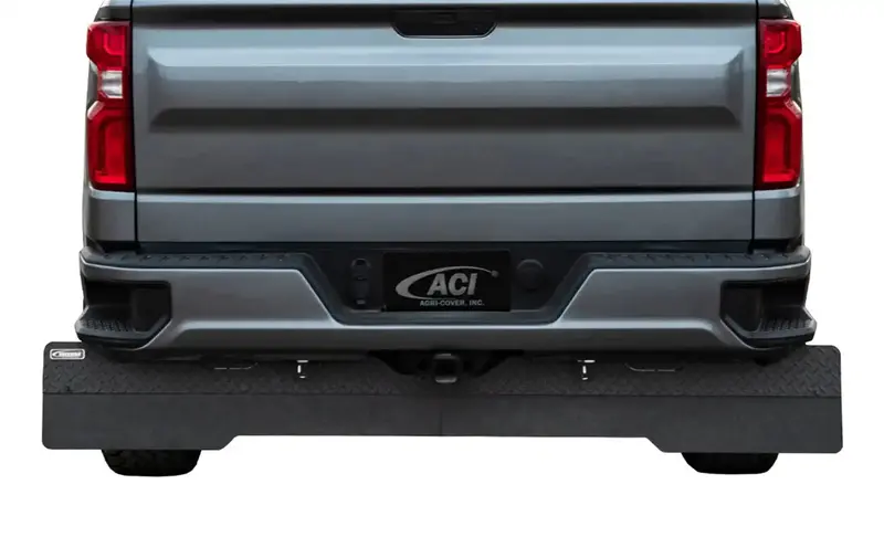 Access H2050019 Full-Width Tow Flap – Black Diamond Mist Finish With Adjustable Rubber Lip 1