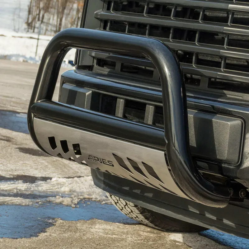 Aries Stealth Bull Bar – Black Stainless Steel, Compatible With Select Toyota Tacoma Models 1