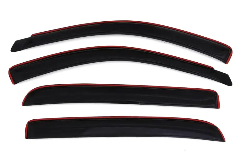 Auto Ventshade 194845 Smoke-Tinted In-Channel Ventvisor Deflectors – 4-Piece Set 1