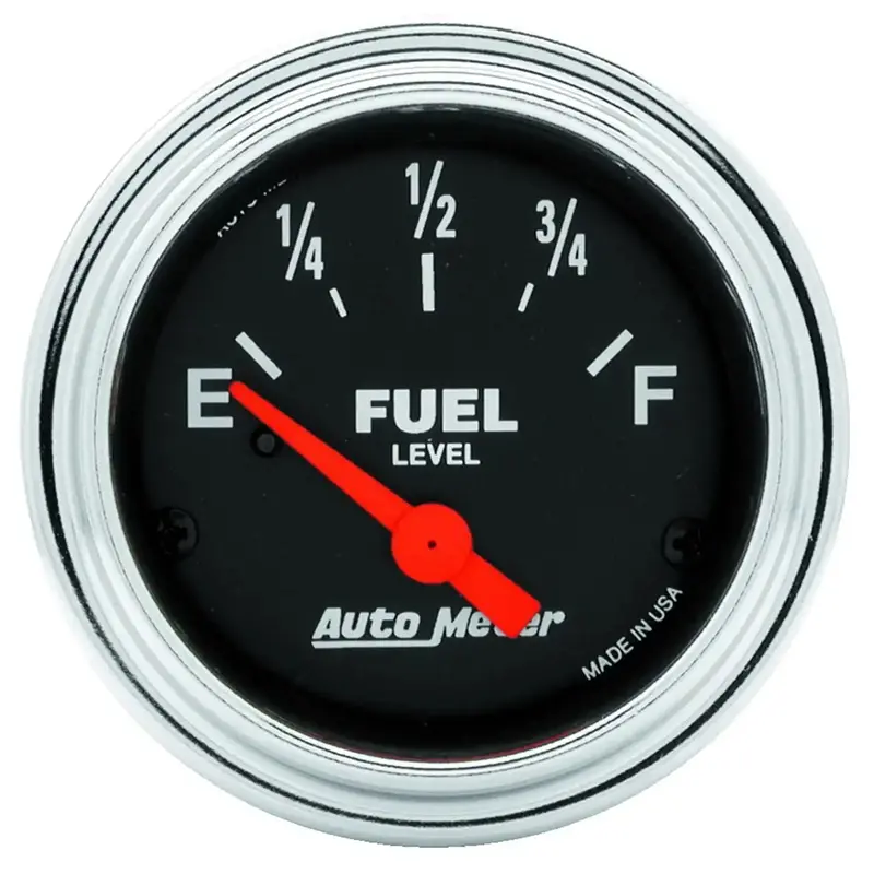 Autometer 2516 Traditional Analog Gauge – Perimeter-Illuminated Incandescent Dial For Classic Dashboard Styling 1