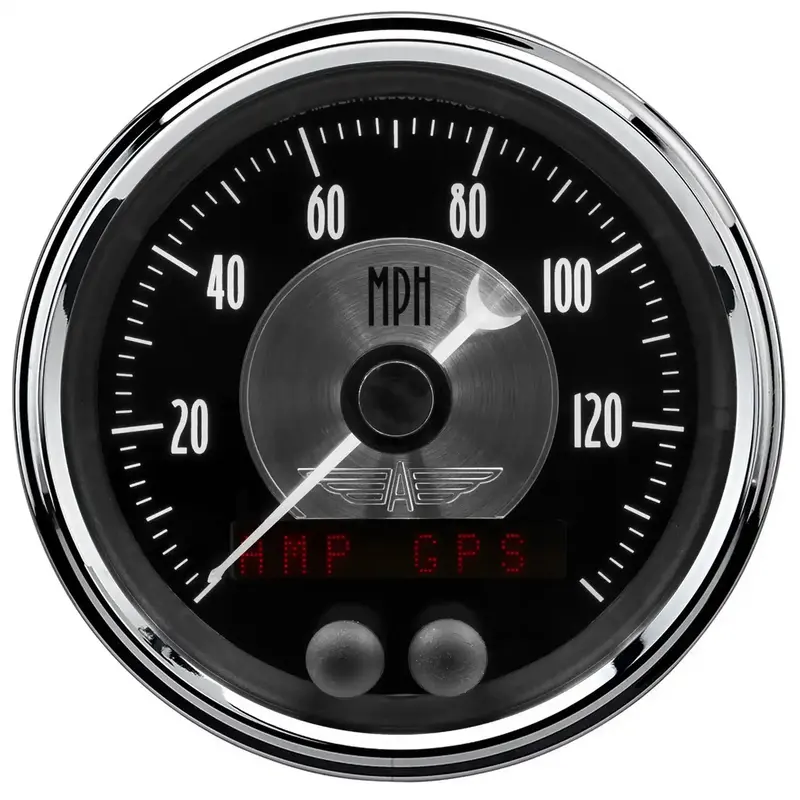 Autometer Prestige Black Diamond 3-3/8-Inch Gps Speedometer (140 Mph) 1
