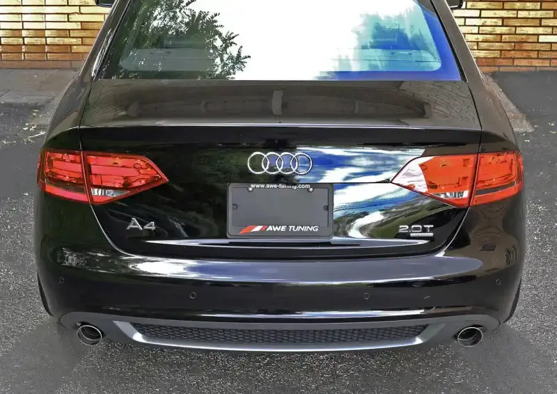 Awe Tuning B8 Audi A4 Touring Edition Exhaust System With Dual Polished Silver Tips 1