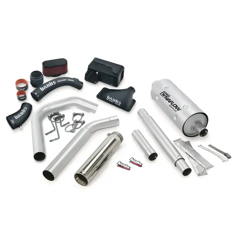 Banks Power Exhaust, Intake & Tuning Kit With Performance Chip For Select Vehicles 1