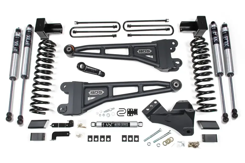 Bds Suspension 1566Fs 4-Inch Lift Kit With 4-Link Rear Conversion – For 2020 Ford F-350 Dually 1