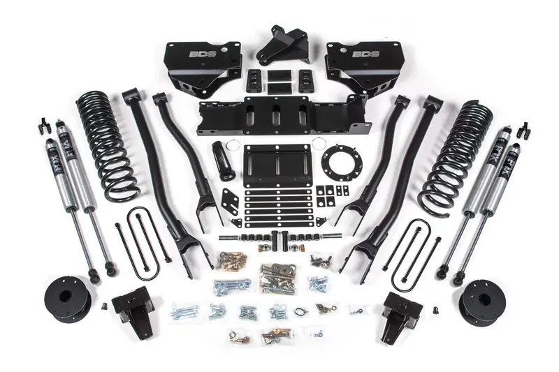 Bds Suspension Bds1734Fs 5.5-Inch 4-Link Lift System For 2019–2022 Ram 3500 – Gas-Oem Air Suspension Compatible 1