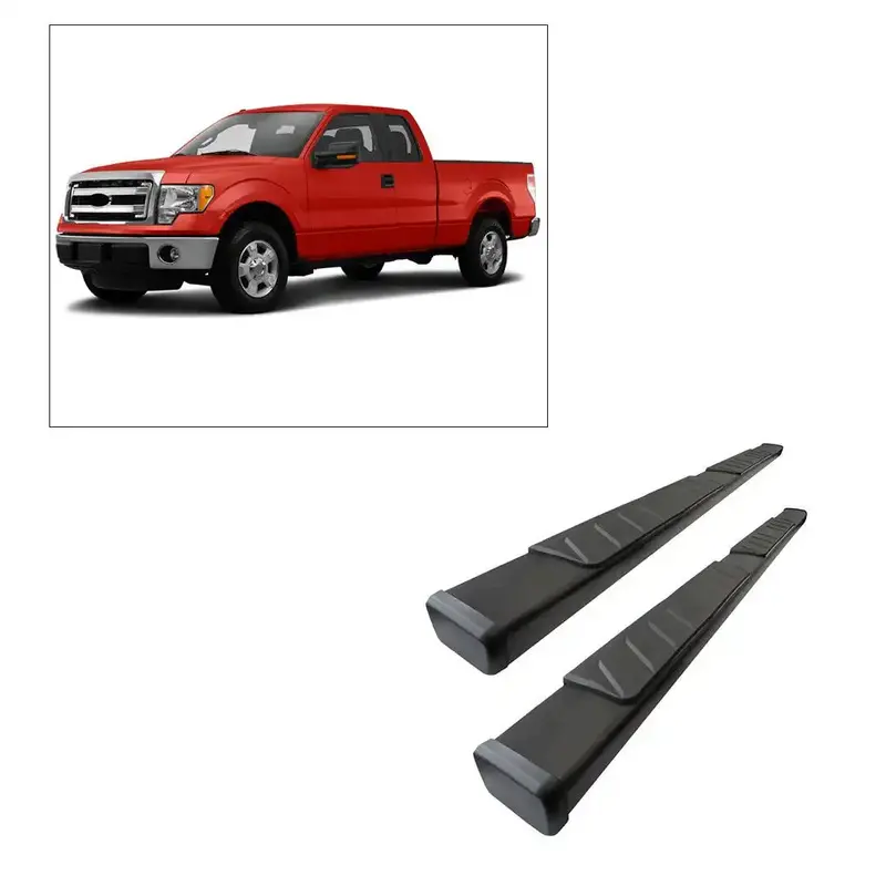 Black Horse Off-Road Summit Running Boards – Model Su-Fo0176Bk For Aggressive Side Access And Durability 1