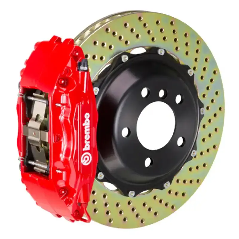 Brembo Gt Big Brake Kit For 1995–1998 Porsche 993 C2/C4/C4S/Turbo – Front, Drilled Rotors (355X32 Mm) 1