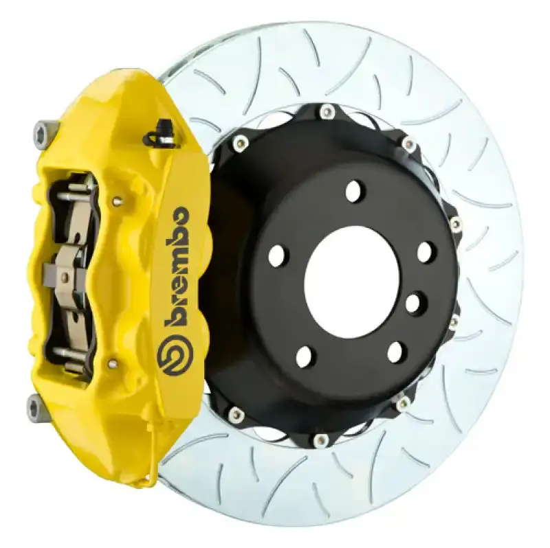 Brembo Gt Big Brake Kit – Rear, Slotted Two-Piece Rotors (345X28Mm), 4-Piston Calipers For Infiniti Fx35/Fx50/Qx70 1