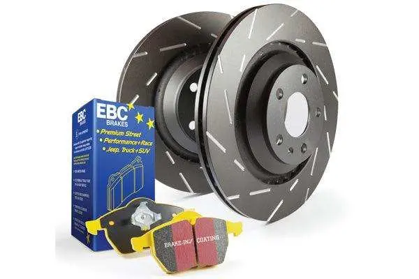 Ebc Brakes S9Kr1577 Slotted Brake Rotors – Engineered To Reduce Brake Noise And Improve Cooling 1