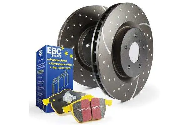 Ebc Sport Slotted Brake Rotors – Gd Series, Wide Slot Design For Enhanced Cooling And Fade Resistance 1