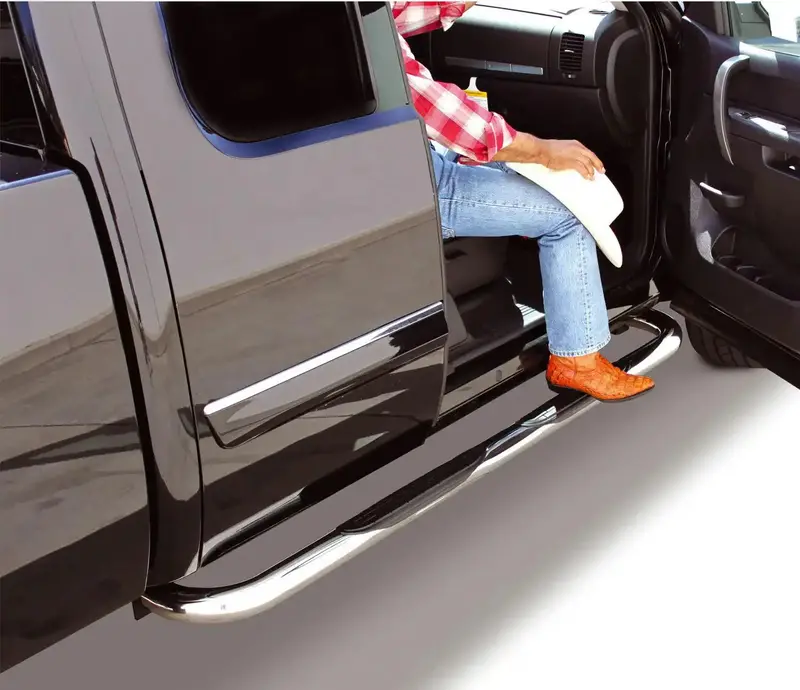 Go Rhino 4506C 4000 Series Chrome Side Steps With Mounting Hardware Kit 1