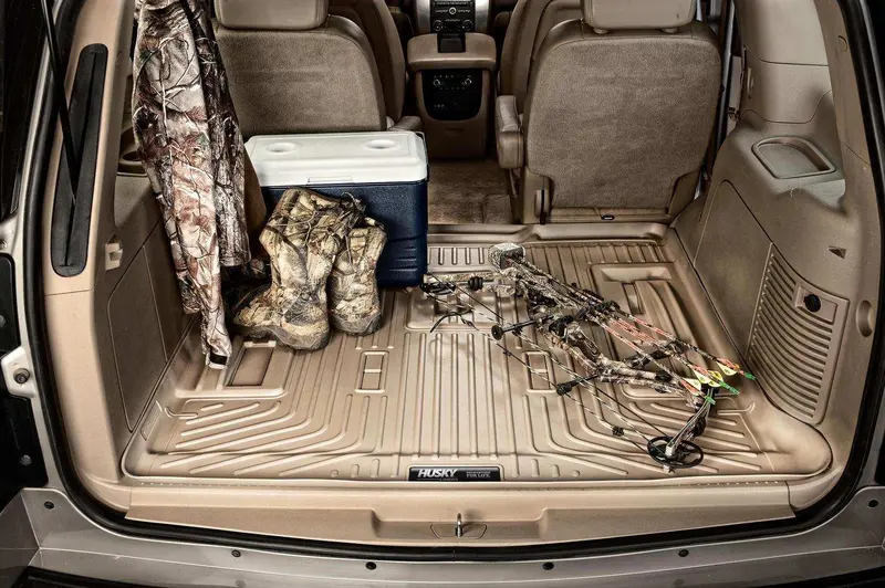 Husky Liners 22051 Weatherbeater Cargo Mat For Second-Row Area – Compatible With Chevrolet Traverse 1