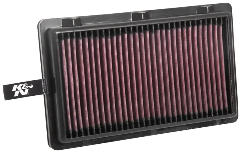 K&N High-Flow Replacement Air Filter – Washable, Reusable, Engine-Specific Design (Model 33-3125) 1