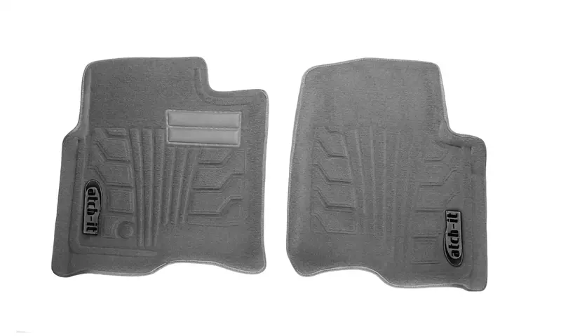 Lund Catch-It Front Floor Mat – Grey Carpet Style (Model 583063-G) 1