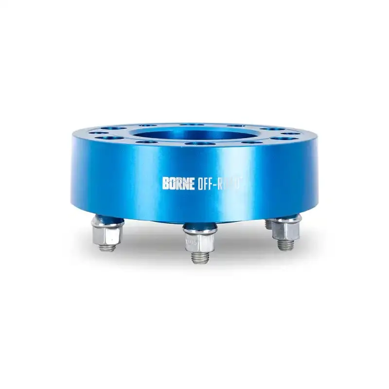 Mishimoto Blue Off-Road Wheel Spacers – 6X139.7Mm, 35Mm Thickness, M12 Thread 1