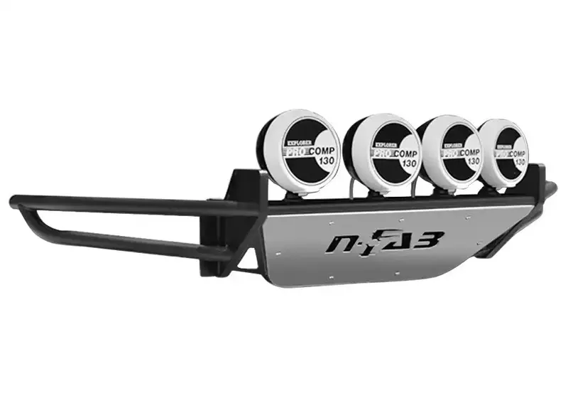 N-Fab T144Rsp-Tx Textured Black Prerunner Front Bumper For Trucks 1