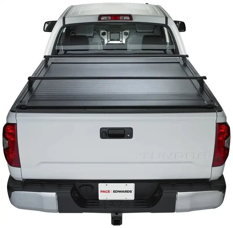 Pace Edwards Ultragroove Retractable Tonneau Cover Kit With Canister And Rails – Black 1