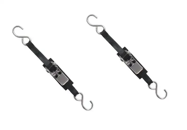 Stainless Steel Ratchet Transom Strap – 12-Inch Adjustable Marine-Grade Securing Solution 1