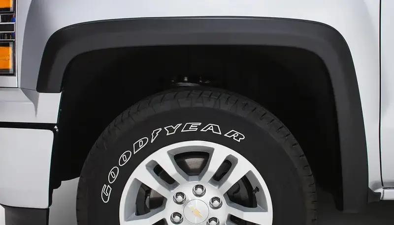 Stampede 8626-2 Original Riderz Smooth Black Fender Flare Set – 4-Piece 1