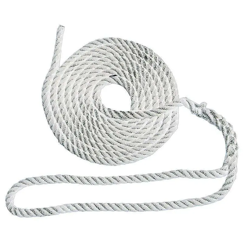 T-H Marine 3/8-Inch × 25-Foot 3-Strand Nylon Dock Line – Heavy-Duty, Uv-Resistant 1