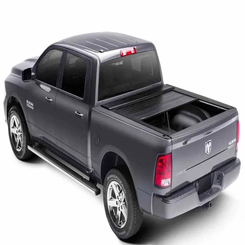 Trailfx Tfx25523 Manual Retractable Key-Lockable Matte Black Aluminum Step 1