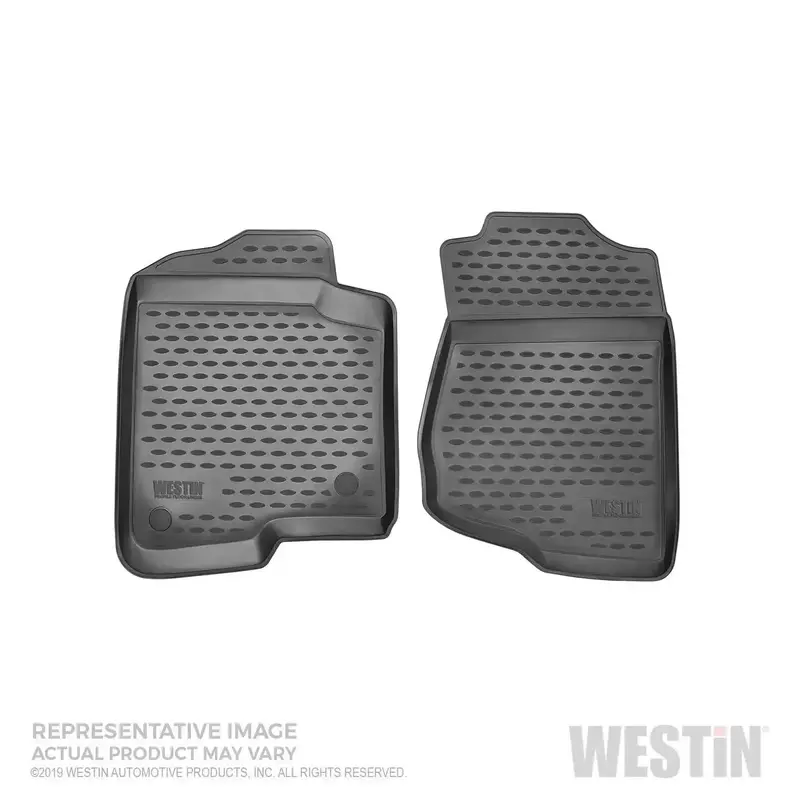 Westin Profile Floor Liners – Front Pair, Black, Model 74-22-11008 1