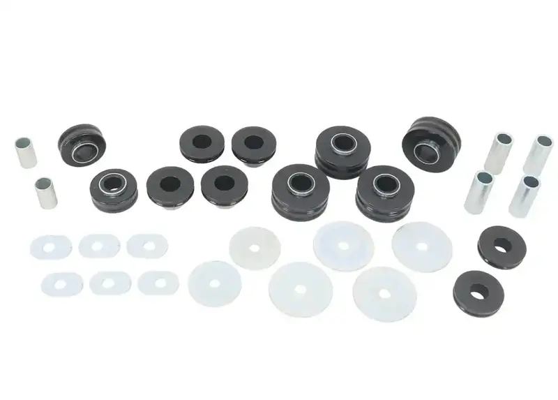 Whiteline W93498 Body Mount Bushing Kit – Polyurethane Upgrade For Improved Chassis Rigidity And Handling Response 1
